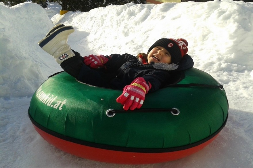 Pista da sci, Snow Tubing